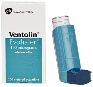 Ventolin inhalator